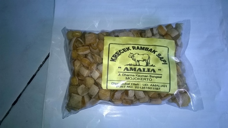makanan khas mojokerto kerupuk rambak