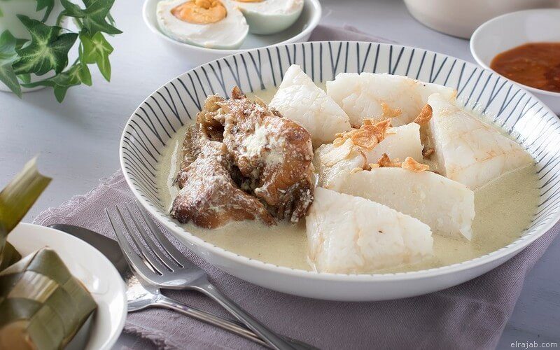 makanan khas banjarmasin Ketupat Kandangan