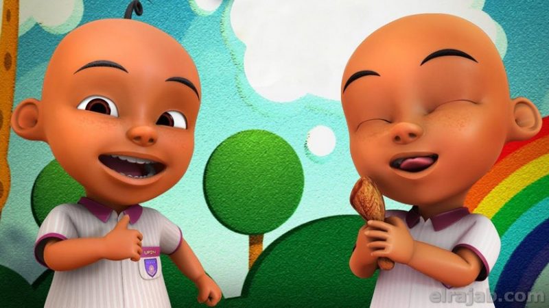 gambar upin ipin