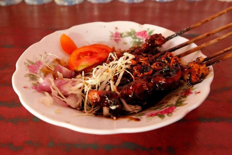 makanan khas yogyakarta sate petir